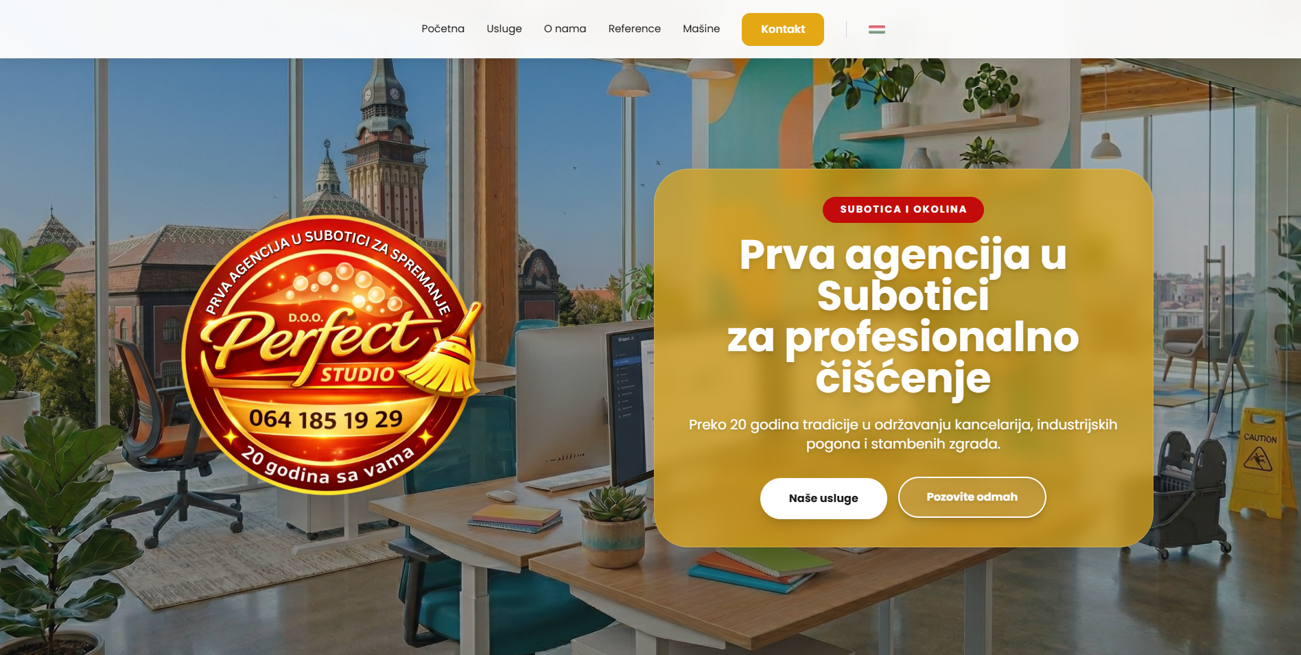 Mobile Website Mockup